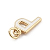 Rack Plating Brass Pendants KK-C065-05P-G-2
