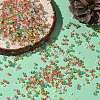 4 Colors 8/0 Christmas TOHO Round Seed Beads SEED-X0058-25-5