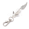 Angel & Wing Alloy Pendant Decoration HJEW-JM02307-5