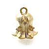 Brass Micro Pave Cubic Zirconia Pendants LS-KK-Q035-15G-02-1