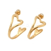 304 Stainless Steel Stud Earrings For Women EJEW-B114-04G-4