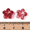 Baking Paint Transparent Glass Beads DGLA-N014-08A-05-3