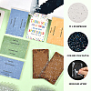 2 Bags 2 Styles Rectangle Laser Transparent Plastic Packaging Bags ABAG-SP0001-46C-3