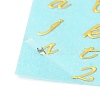 Brass Self-Adhesive Picture Stickers DIY-C059-01D-5