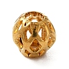 Brass Hollow Beads LS-KK-WH0050-16A-G-1