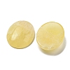 Natural Yellow Jade Cabochons G-C115-01B-14-2