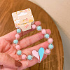 Adorable Pastel Acrylic Beaded Stretch Bracelets for Girl FS-WGCE8BF-02-1
