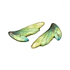 2Pcs Transparent Epoxy Resin Pendants RESI-A044-05A-2
