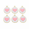 Alloy Enamel Pendants LS-X-PALLOY-S181-039B-NR-1