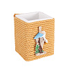 Desk Wood Cotton Rope Pen Holder Stand BT-TAC0012-11-1