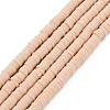Handmade Polymer Clay Bead Strands X-CLAY-T002-4mm-66-1