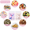 100Pcs 2 Colors Square Plastic Cellophane Self Seal Bags ABAG-TA0001-32-8