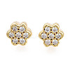 Brass Micro Pave Cubic Zirconia Charm KK-N231-237-1