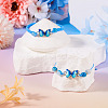 Adjustable Nylon Braided Bead Bracelets BJEW-TA00481-5