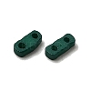 2-Hole Baking Paint Glass Seed Beads SEED-S023-17A-14-2