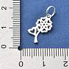 925 Sterling Silver Charms STER-S009-01A-S-3