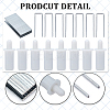 3 Sets POM(Polyoxymethylene) Vertical Blind Bolts FIND-GF0003-90-3