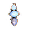 Retro Opalite Pendants PW-WG7292F-09-1
