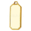 304 Stainless Steel Rectangle Pendant Cabochon Settings PW-WGC3B04-02-1