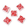 Dyed & Heated Baking Paint Glass Beads LAMP-D004-03B-1