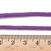 3MM Nylon Milan Cord Necklace Making NJEW-H084-01G-39-3