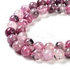 Natural Cherry Blossom Agate Beads Strands G-B076-A02-02-4