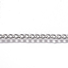 Non-Tarnish 304 Stainless Steel Chain X-CHS-G017-11P-0.6mm-1