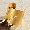 304 Stainless Steel Cuff Bangles for Women BJEW-U026-03G-1