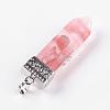 Cherry Quartz Glass Big Pendants G-G718-A04-3