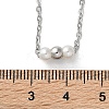 304 Stainless Steel Cable Chain Necklaces NJEW-A045-09P-5