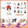 26Pcs 13 Styles Halloween Theme Alloy Enamel Pendants ENAM-FS0002-08-4