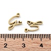 304 Stainless Steel Charms X-STAS-M327-02G-G-3