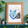 Plastic Reusable Drawing Painting Stencils Templates DIY-WH0172-259-5