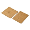 40Pcs 4 Styles Paper Jewelry Display Cards Sets CDIS-FS0001-01-2