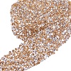 Glitter Resin Hotfix Rhinestone(Hot Melt Adhesive On The Back) OCOR-WH0052-01D-1