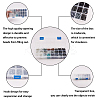 Glass Round Beads GLAA-PH0007-60-WH-8