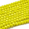 Opaque Glass Beads Stands EGLA-A035-P4mm-D04-2