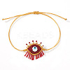 Bohemian Handmade Evil Eye with Tassels Charm Bracelets DD3268-5-1