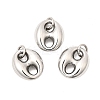 304 Stainless Steel Pendants X-STAS-P441-01P-1