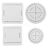4Pcs 4 Styles EVA Braiding Disc Disk TOOL-YW0001-84-1
