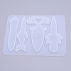 Self Defence Keychain Silicone Molds DIY-TAC0007-97A-2