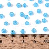 6/0 Transparent Inside Colours Glass Seed Beads SEED-N008-08F-4