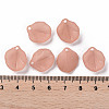 Transparent Frosted Acrylic Pendants MACR-S371-02A-763-4