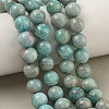 Natural Amazonite Beads Strands G-K068-03-10mm-01-7