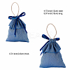 Satin Bags with Drawstring Jewelry Gift Bags ABAG-CJC0001-009C-2