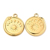 304 Stainless Steel Pendants STAS-Z041-39G-1