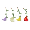 Flower Acrylic Big Pendants PALLOY-TA00239-1