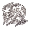 Tibetan Style Alloy Pendants LS-TIBEB-A1262-AS-LF-5