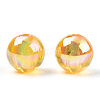 Transparent Acrylic Beads MACR-T046-01C-12-3