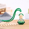 8ML Polygon Glass Perfume Bottles Air Freshener Diffuser Bottle Hanging Ornamen LS-PW-WGF8FD9-01-1